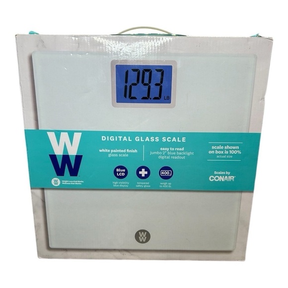 Weight Watchers Digital Glass Scale Series by Conair - Picture 1 of 2